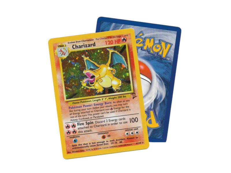 Pokémon Charizard Base Set Unlimited card or £250 in tax free cash