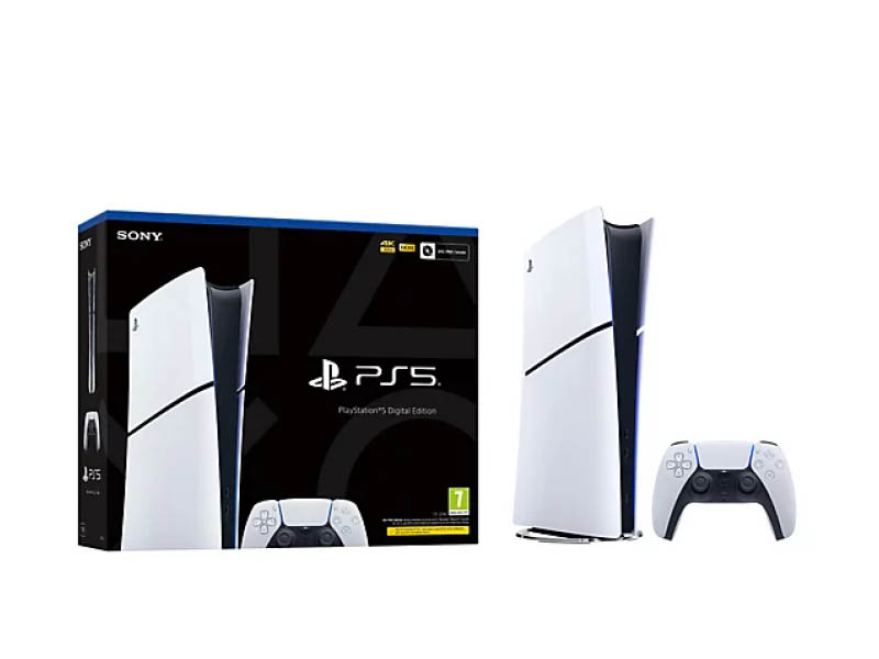 Win this PlayStation®5 Digital Edition Console - Slim model or £300 cash